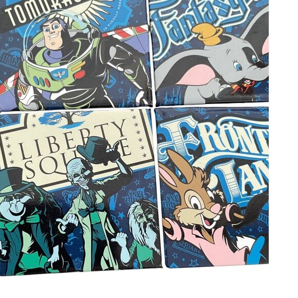 Walt Disney World Magic Kingdom Fantasyland Frontierland Tomorrowland Magnet Set - Picture 7 of 8